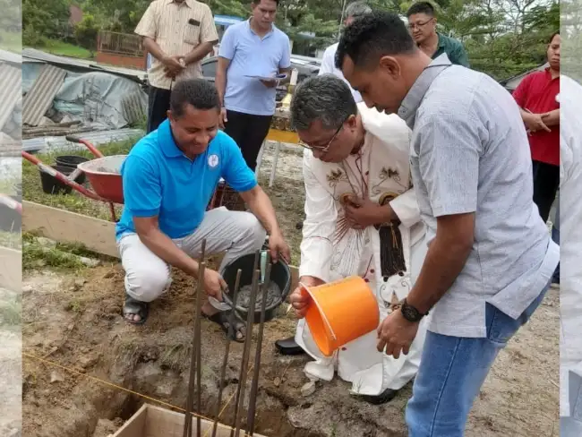 Pembangunan Gedung SLB TK dan SD Persona Pangkapinang